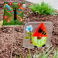 Little Creatures Fused Glass Garden Stakes! May 14th 2024